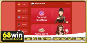 game bài 3D 68WIN