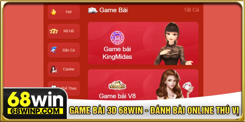 game bài 3D 68WIN