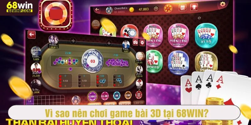 Hiệu ứng 3D sống động tạo cảm giác như chơi ở sòng bài thật