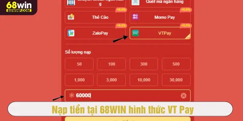 Hình thức VT Pay nhanh chóng, bảo mật