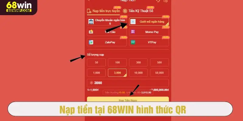 Hình thức quét mã QR nhanh chóng và tiện lợi