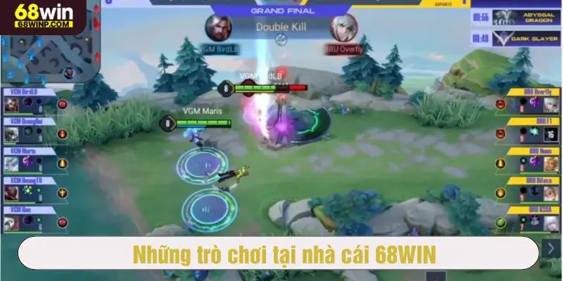 Nhà cái cung cấp nhiều kèo của những trò chơi Esports hot nhất