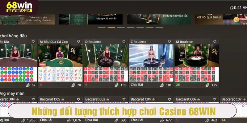 Những đối tượng thích hợp để chơi đánh bài